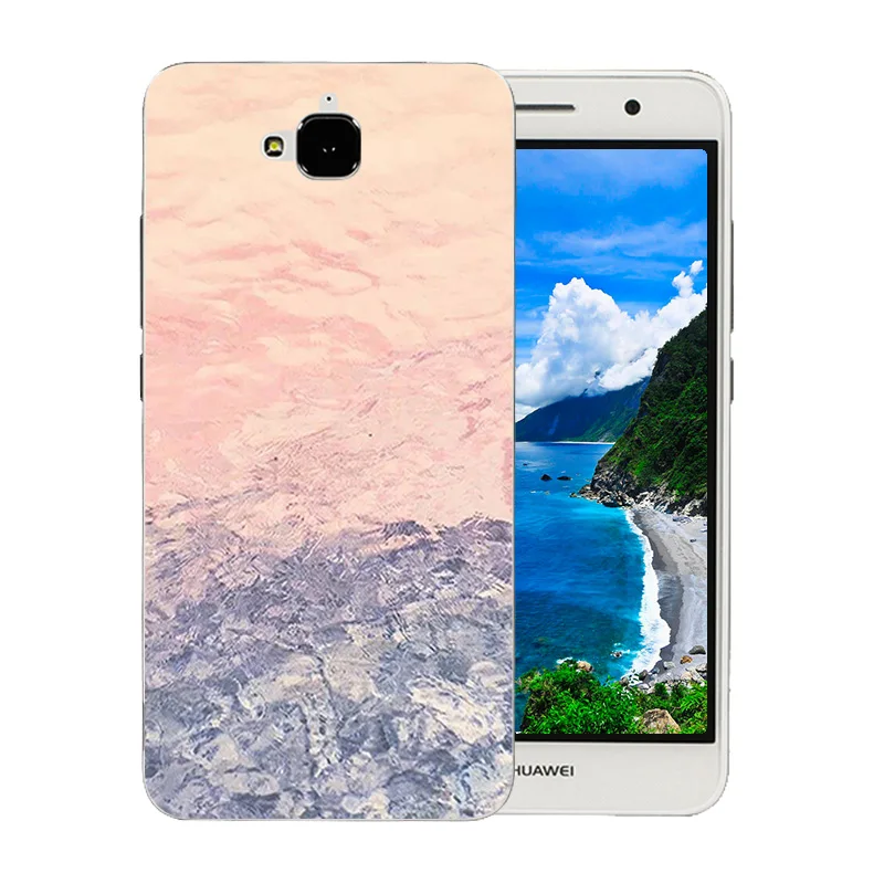 5 0 дюйма для Huawei Y6 Pro мягкие чехлы из ТПУ с цветным каменным узором Honor 4C Pro/Enjoy 5/Y6