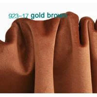 17 gold brown ESSIE HOME 280 см хлопок, бархат, велюровая ткань, плюшевая ткань, скатерть, обивка, ткань для штор, нежный пастельный цвет - Цвет: 17 gold brown