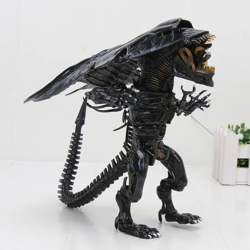 NECA Alien Hybrid Matel фигура 047 Queen ПВХ экшн фигурка Коллекционная модель игрушка|Игровые