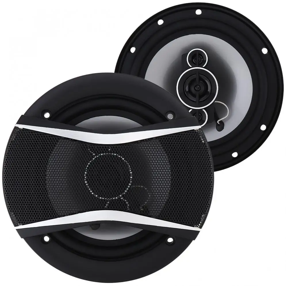 2 предмета! 6 дюймов 650 Вт автомобиля HiFi коаксиальный Динамик автомобиль дверь Авто Аудио Стерео полный диапазон частот Динамик для автомобилей