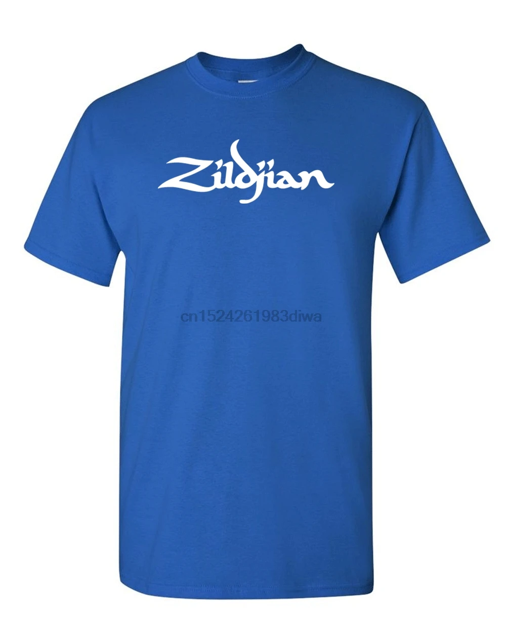 Футболка с логотипом Zildjian Cymbals футболка музыкальным инструментом | Мужская