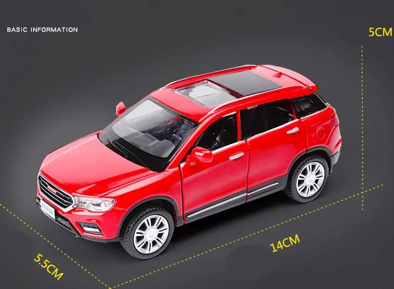Модель автомобиля из сплава с эффектом 1:32 модель внедорожника Honor отличная