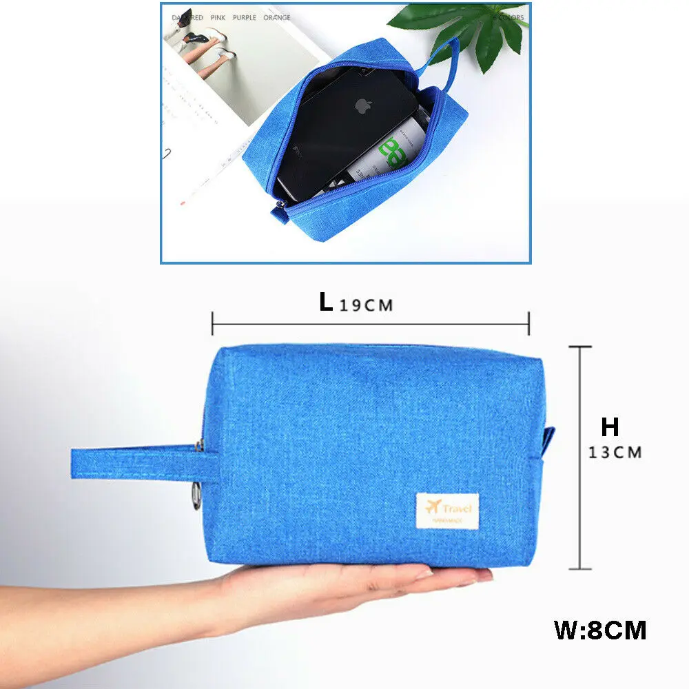 

Professional Large Makeup Bag Cosmetic Case Storage Handle Organizer Portable Useful Travel Toiletry Kit
