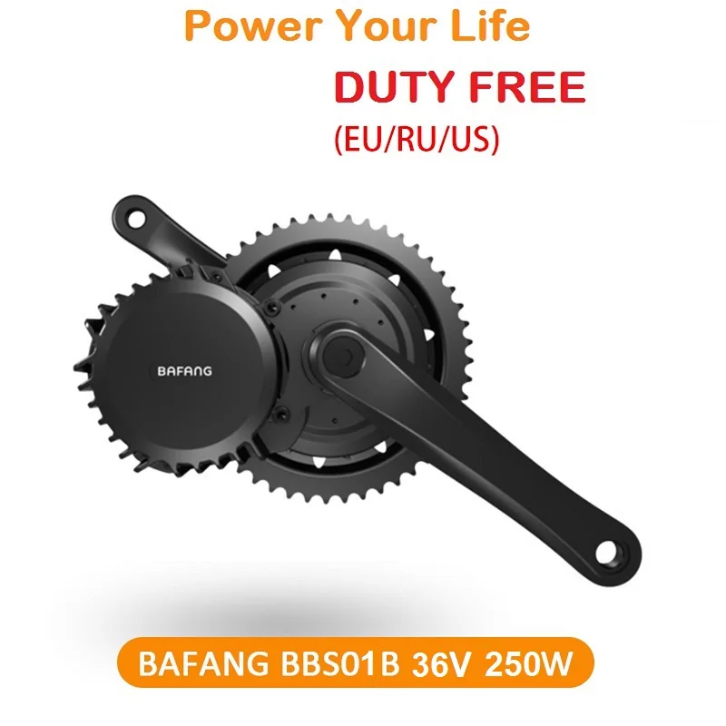 

EU DUTY FREE On saleBafang 36V 250W BBS01 Ebike Mid Crank Drive Motor Kits Electric Bicycle Conversion BB68 mm 36v 19.2ah batte