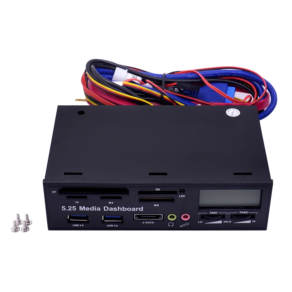 Оригинальная посылка CHIPAL 5 25 &quotМедиа приборная панель 20Pin USB 3 0 Фронтальная мм