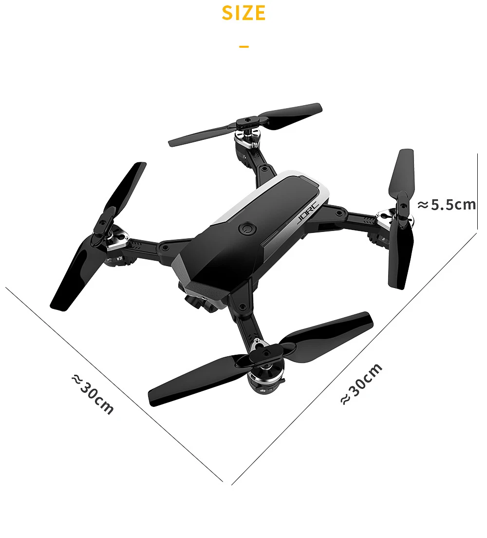 Otpro yh-19 rc дроны Wi-Fi FPV складной Дрон 2MP 5mp 1080p HD Камера с 18 мин Время полета RC Quadcopter RTF р/у JD-20S JD20S