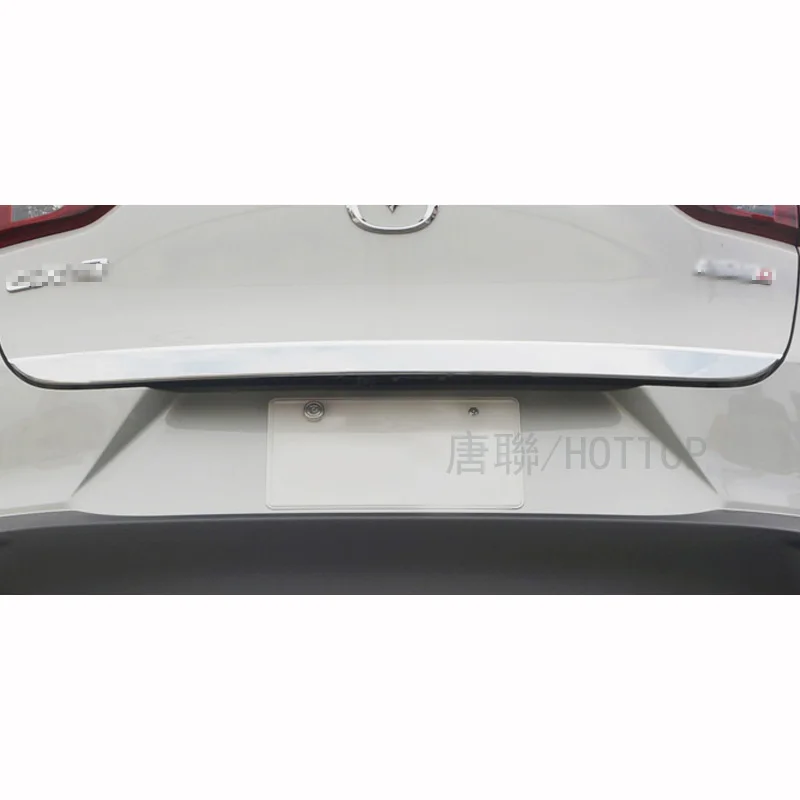Chrome Rear Trunk Tailgate Trim Cover For Mazda CX-3 2016 2017 Stainless Steel Accessories Molding | Автомобили и мотоциклы