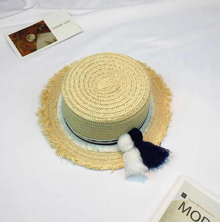 2017 уникальный дизайн соломенные шляпы в Корейском стиле женская и мужская шляпа