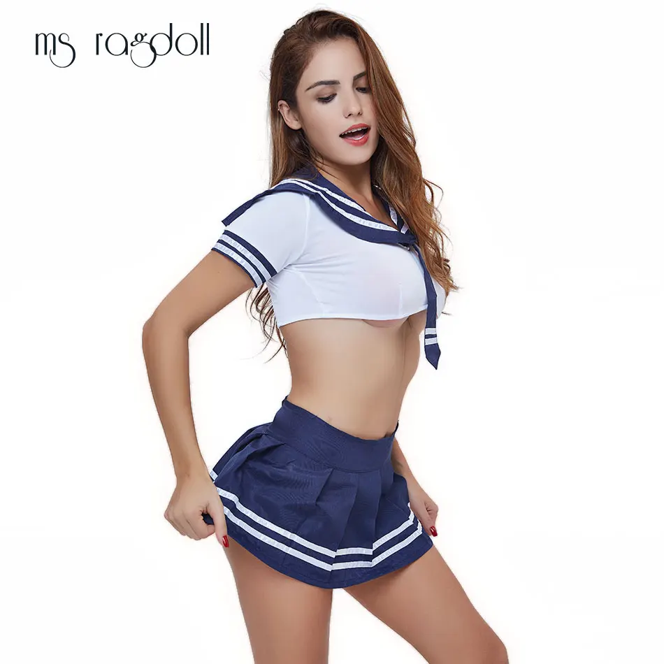 Сексуальное нижнее белье Студенческая форма женские популярные Эротические