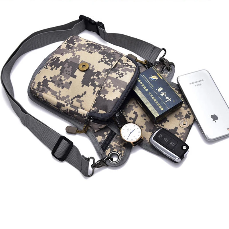 WESTAL нейлоновая поясная сумка маленькая летняя для мотоцикла Мужская тактическая