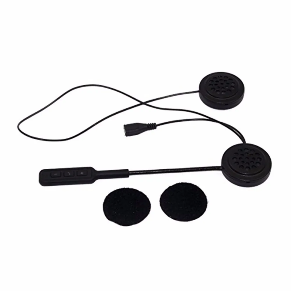 Мотоциклетный шлем динамики гарнитуры микрофон Bluetooth громкой связи управление