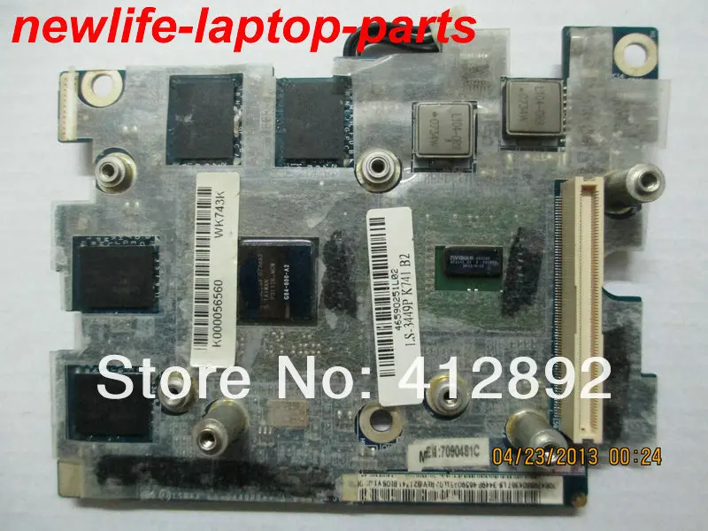 

X200 X205 VGA vedio card K000056560 ISRAA LS-3449P 100% work promise quality fast ship