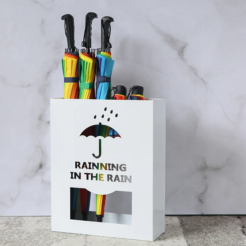 Бытовая подставка для зонта железная декоративная сетка стойка хранения