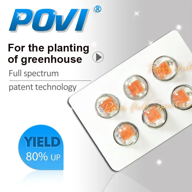 POVI 300 Вт ПРИВЕЛО Светать Полный Спектр Гидропоники Освещения для Парниковых
