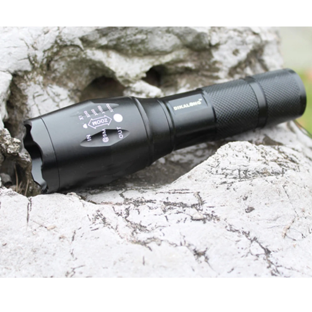 Высококачественный супер яркий XML T6 из светодиодов фонарик 5 режима 2000 Lumens Zoomable