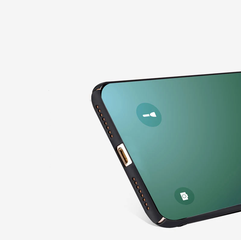 Чехол Triseoly для iPhone 8 гладкий Высококачественный жесткий чехол X Plus 7 6 6S Ten |
