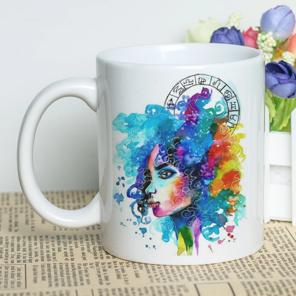 MAYREY 11oz керамическая сублимационная кружка Созвездия подарок Знаки зодиака