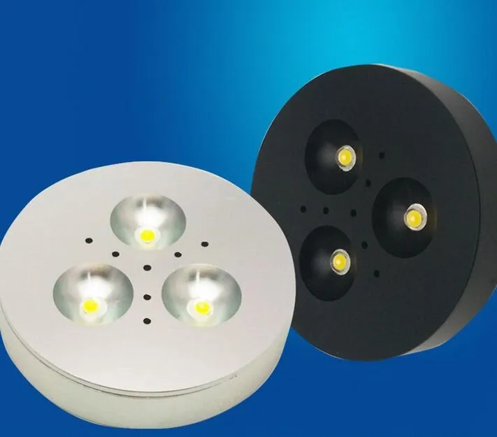 

Dimmable 4W/3W/1W LED Under Cabinet Lighting Super Bright Puck Lights LED Under Counter Lighting AC85V-265V For Home/Office