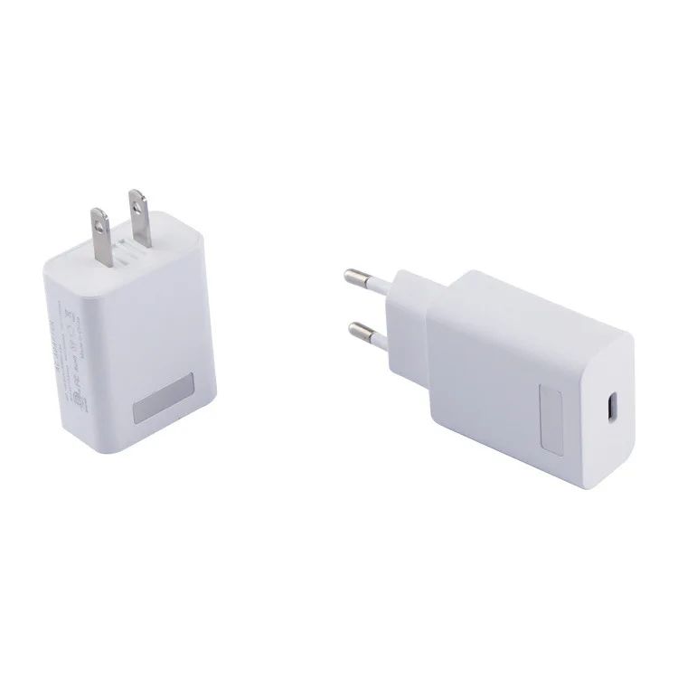 Usb type-C PD зарядное устройство адаптер для Apple MacBook/iPhone X/ iPad type-c USB-C PD Быстрая зарядка 18 Вт стены/путешествия зарядное устройство адаптеры