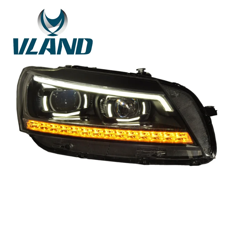VLAND Заводская Автомобильная головная лампа для Passat B7 2012 2013 2014 2015 светодиодная