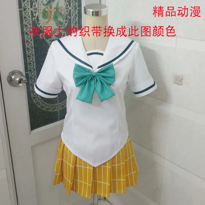 Белый Аниме Mahou Shoujo Site Косплей костюмы амагаи Kosame Косплей волшебная девушка сайт школьная форма - Цвет: Белый