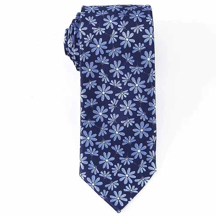 floral tie FPT-012 Портной Смит 1200 стежков 7,5 см мужские галстуки, новые мужские модные галстуки с узором пейсли, жаккардовые галстуки Corbatas Gravata, мужской деловой толстый галстук - Цвет: floral tie FPT-012