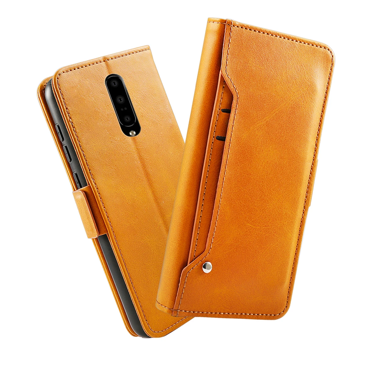 Для OnePlus 7 Чехол из искусственной кожи с откидной подставкой Магнитный чехол-кошелек с карманом для карт OnePlus 7 pro Filp чехол