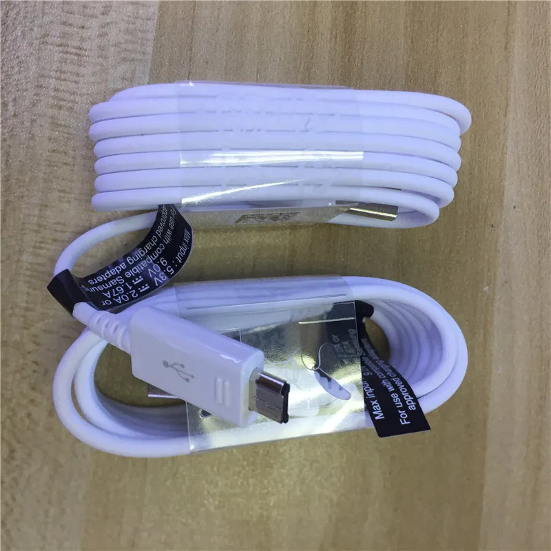 10 шт./лот 100% оригинальный 1 2 м Micro USB кабель для быстрой зарядки и синхронизации