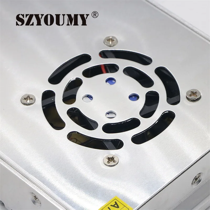 

SZYOUMY 5V 60A Output 300W Switching Power Supply Driver LED Adapter CCTV DC5V 2812B 2801 8806 Lighting Transformers Free Ship