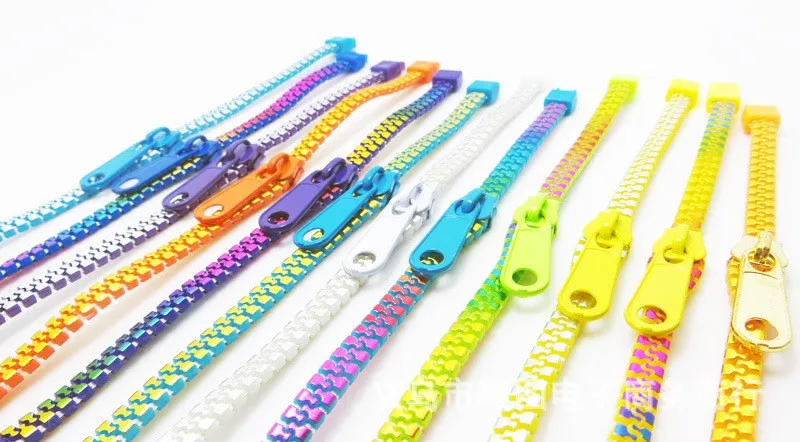 10 шт./лот Harajuku обувь для мальчиков на молнии браслет флуоресцентные цвета радуги персонализированные подарки для женщин мужчин ювелирные изделия детей