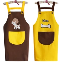 couple apron korean fashion waterproof dog men and women pet shop overalls apron