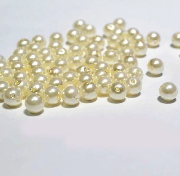 Бусины с имитацией под жемчуг 4 40 мм 81 121 мм|pearl beads|plastic pearl beadsbeads for jewelry |