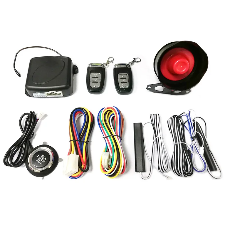 Автомобильный PKE Система бесключевого доступа кнопка запуска и остановки