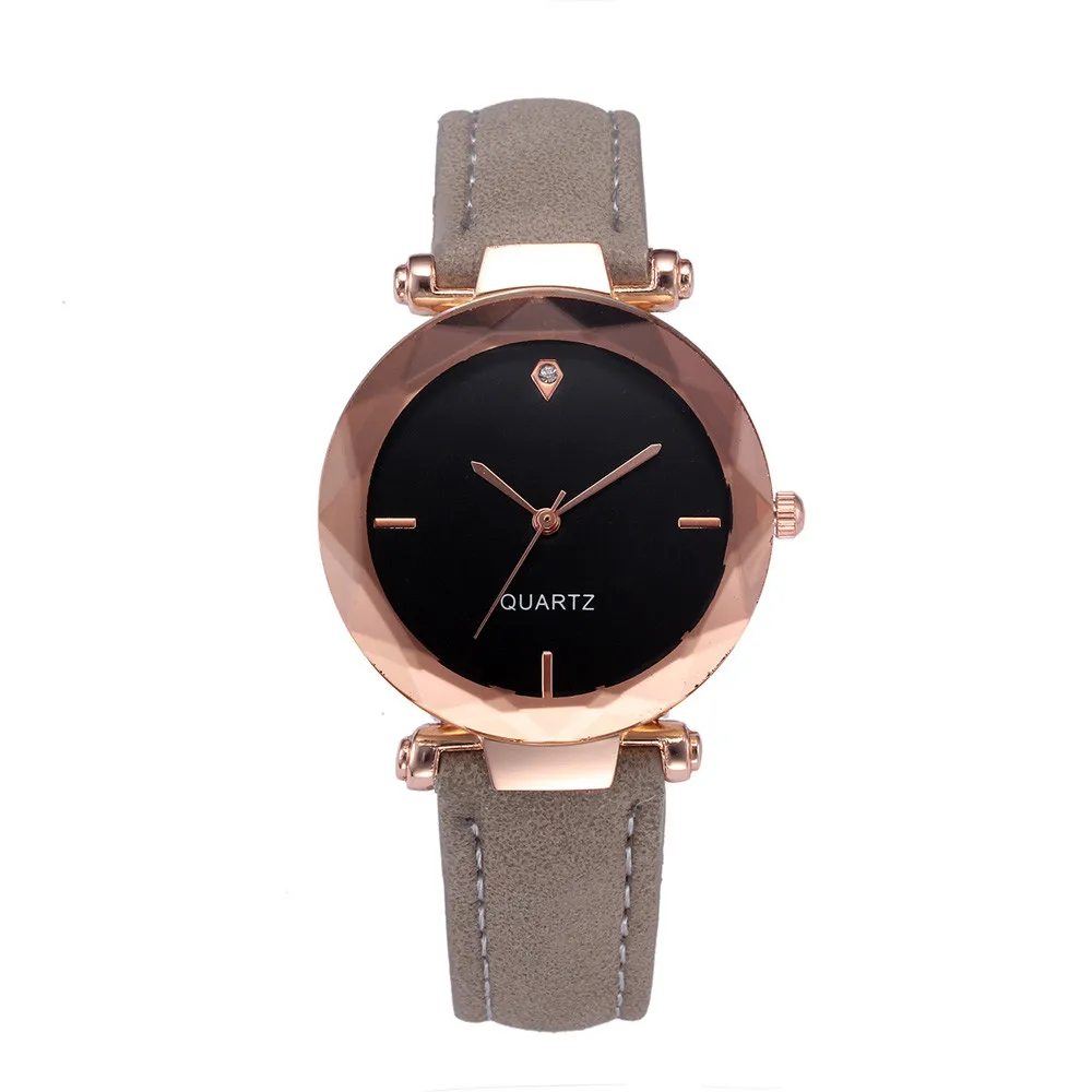 

Women's Watches Fashion Women Leather Casual Watch Luxury Analog Quartz Crystal Wristwatch Zegarek damski Orologio da donna A50