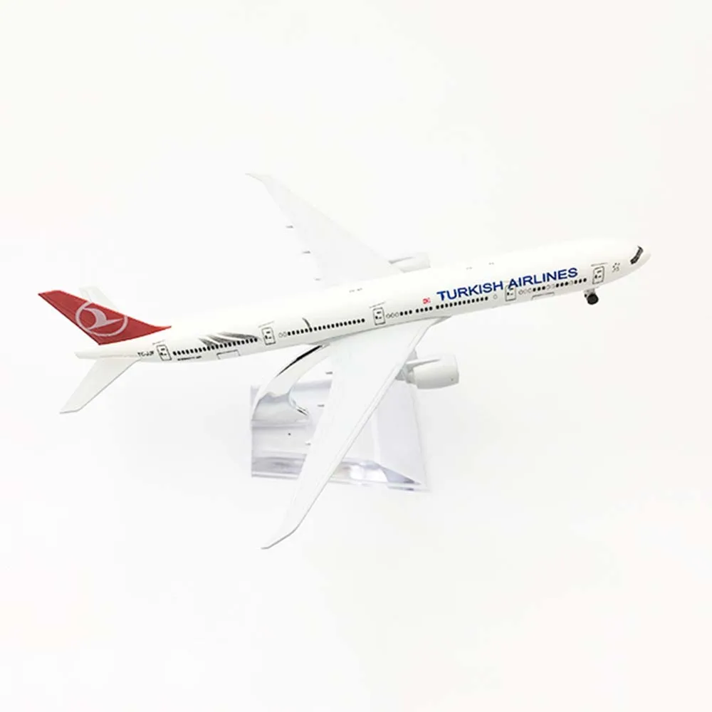 Летательный аппарат Боинг 777 модель самолета из сплава B777 с колесами игрушки для