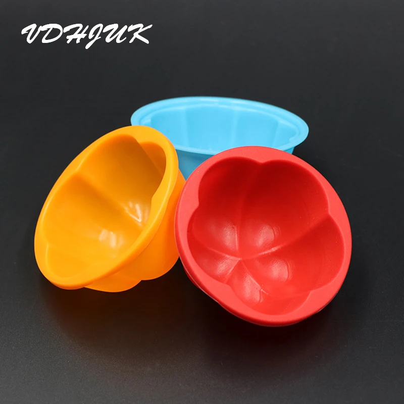 2017 формочки для маффинов 7 см силиконовые формы в форме лепестков форма хлеба