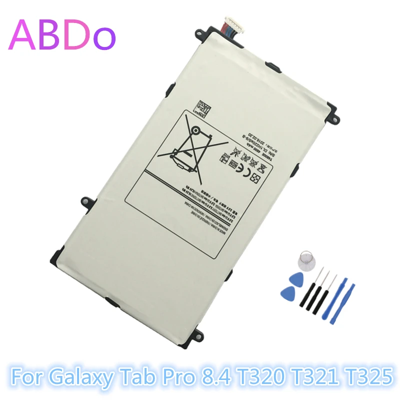 Аккумулятор T4800E для планшетов Samsung Galaxy Tab Pro 8 4 SM T320 T321 T325 4800 мАч сменные батареи