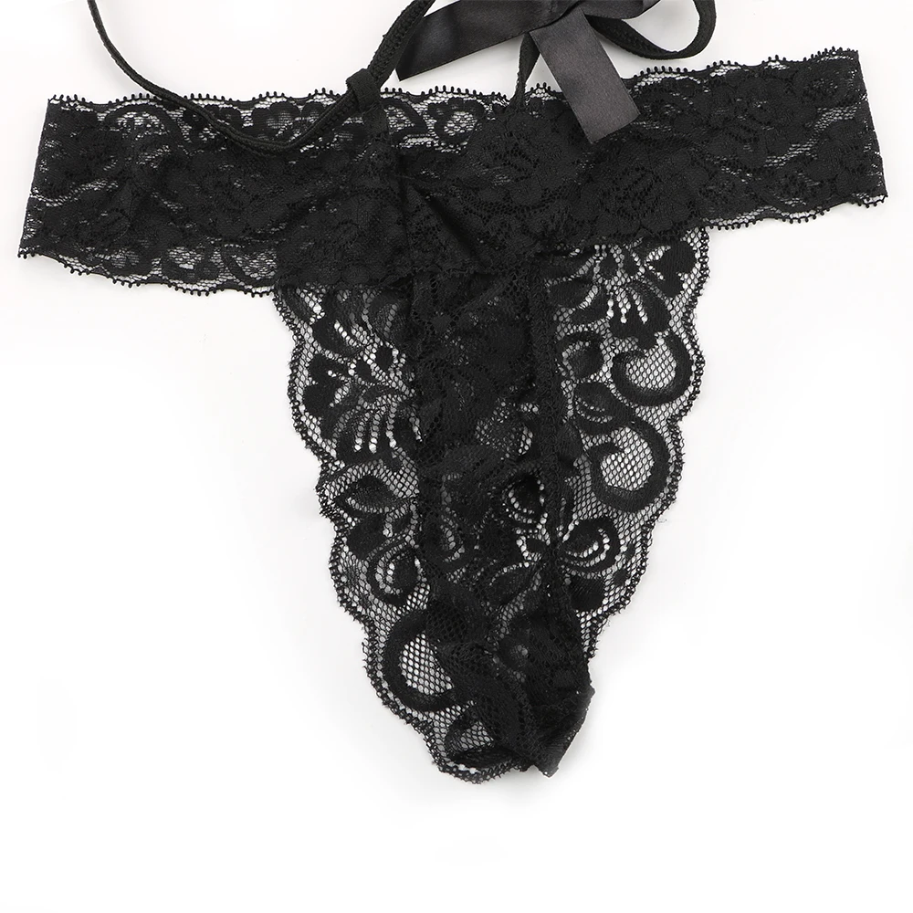 Сексуальное нижнее белье, пижамы Babydoll, женские сексуальные игрушки, Европейская и американская одежда, кружевное платье с бантом, пижамы, стринги, Эротическое нижнее белье