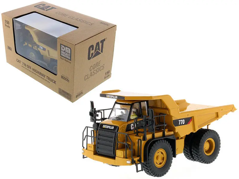 Литая Игрушечная модель масштаб DM 1:50 Caterpillar Cat 770 Инженерная техника внедорожник