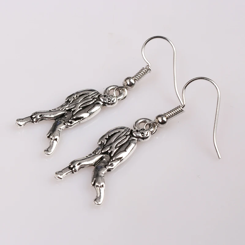 Террор фильм The Walking Dead Зомби Серьги|zombie earrings|earrings earringmovie earrings |
