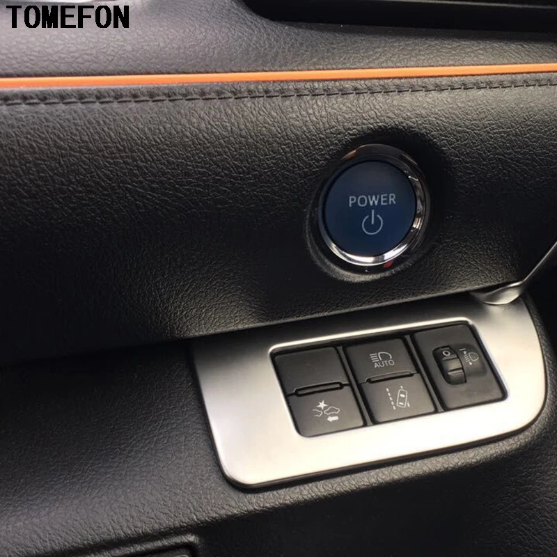 1 шт. для Toyota Sienta 2016 2017 XP170 ABS Хромированная внутренняя накладсветильник лампы