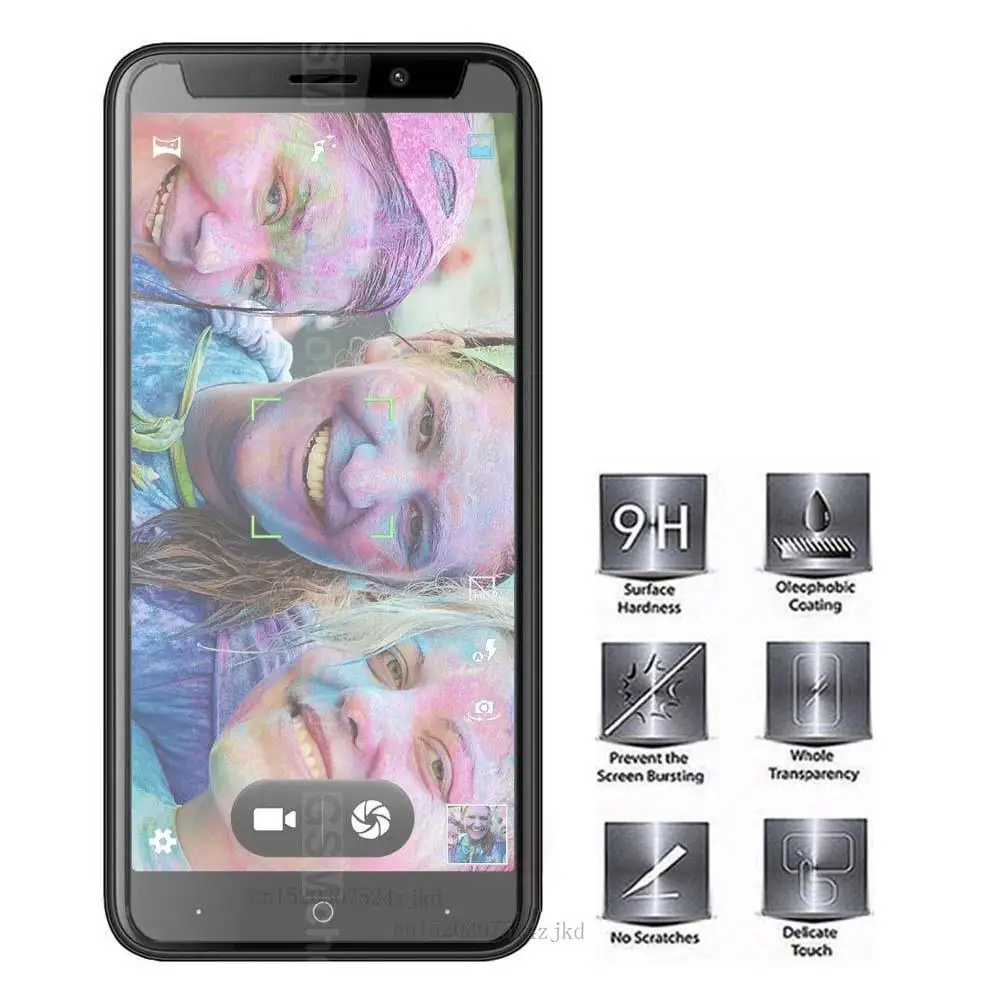 Закаленное стекло Для Doogee x50 T6 F7 Pro 9H 2.5D Высококачественная защита экрана