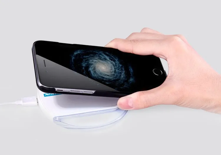 Nillkin телефон зарядное устройство приемник Чехлы для iPhone 6 6S 7 5S 6Plus qi приемник беспроводной Чехол мощность зарядки передатчик бамперы