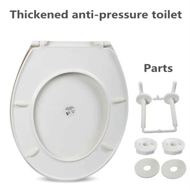 

WC Toilet Seats Cover Toilet Seat Lid PP Board Toilette Thicken Replacement Universal U type