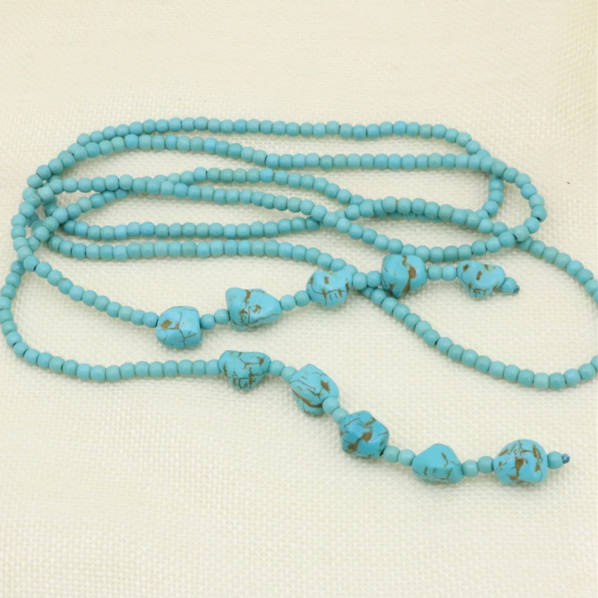 50 дюймов длинной цепи ожерелье ювелирные изделия заявление для женщин в