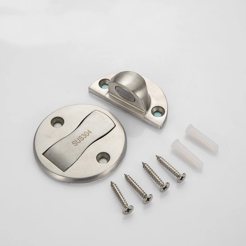 Магнит двери останавливается Стикеры Нержавеющая сталь дверной стоппер