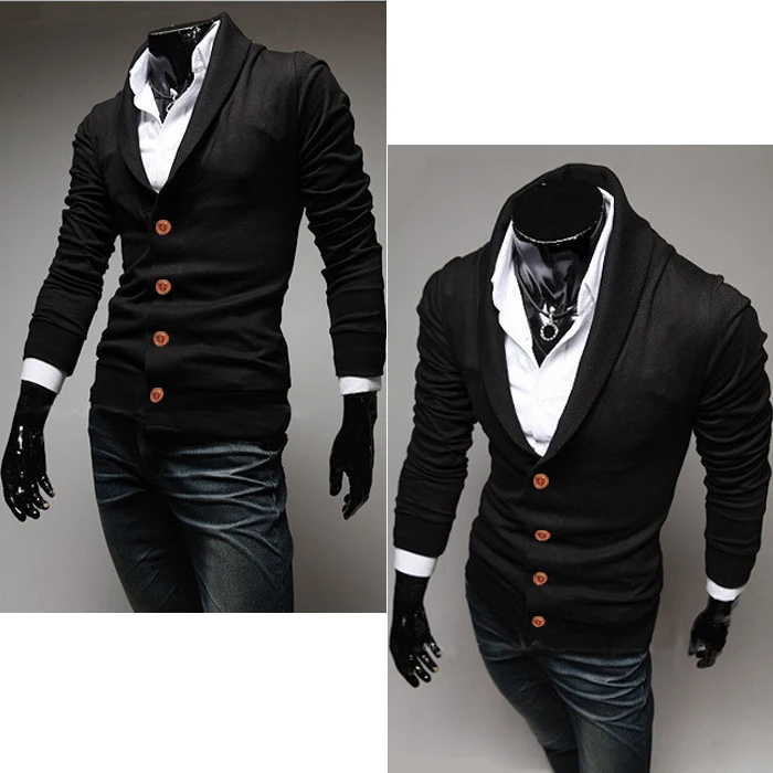 

Mens New Arrival Slim Sweaters Fahsion Spring Autumn Casual Long Sleeve Sweater V-collar Men's Cardigan Knitwear