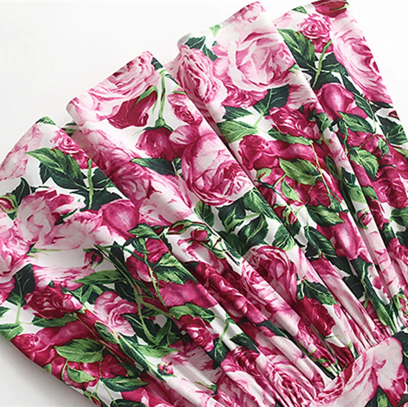 Платье для девочек + сумка Летнее платье с цветочным рисунком маленьких Вечерние