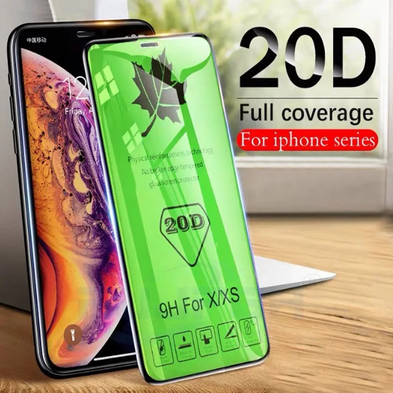 

Защитное стекло для iPhone 12 Mini, 11/12 pro Max, X, XS Max, XR, se, 8/7/6/6 S Plus, с изогнутыми краями