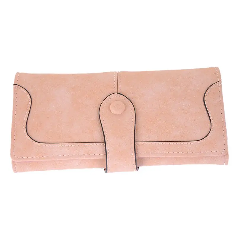 light pink LITTHING, модные женские кошельки, длинный стильный многофункциональный кошелек, кошелек из искусственной кожи, женский клатч, держатель для карт Carteira - Цвет: light pink